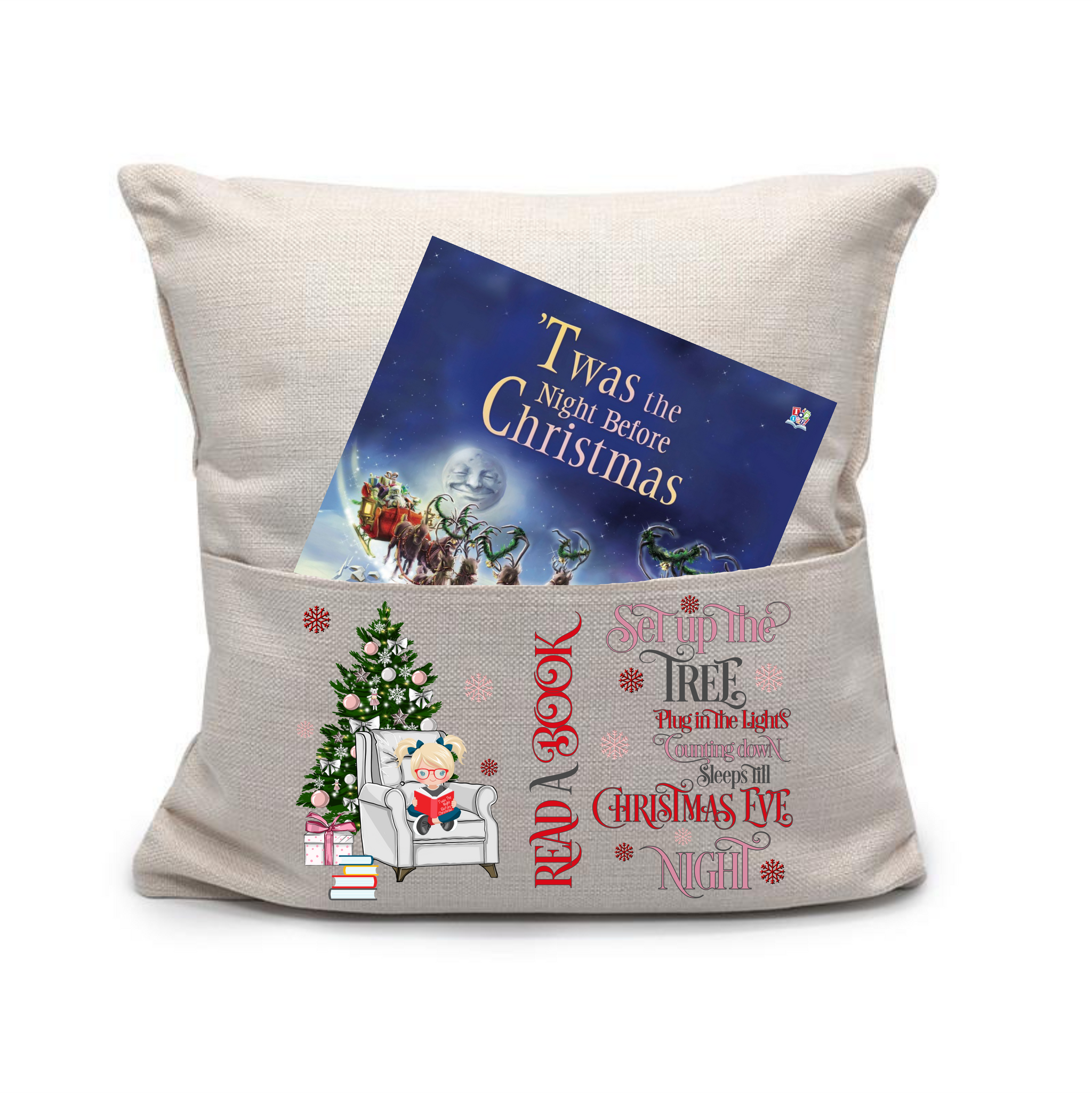 Personalised online christmas pillows