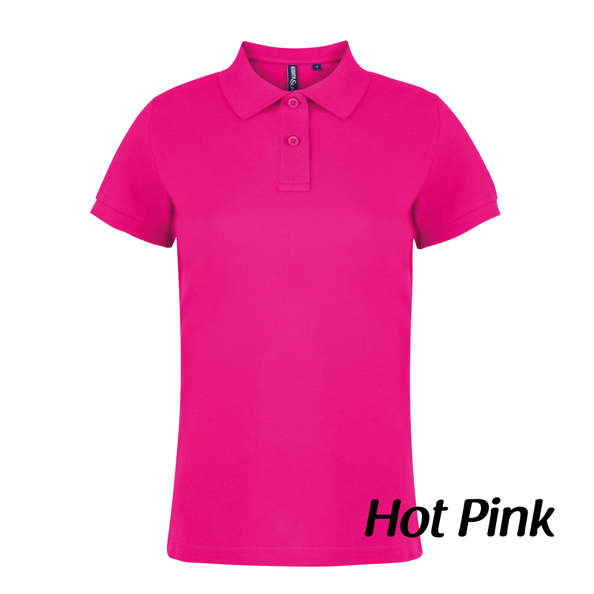 Asquith & Fox Ladies Polo - Personalise It