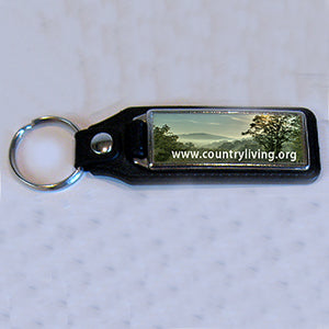 Leather Fob Keyring - Personalise It