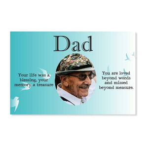 Memorial Wallet Card, Personalised Gift - Personalise It