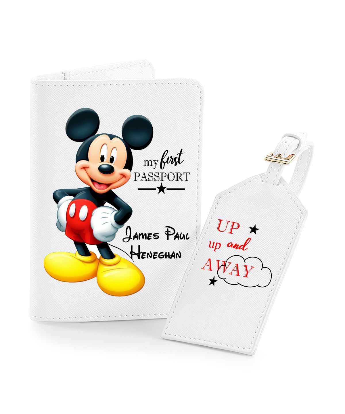 Mickey Mouse Passport, Personalised Gift