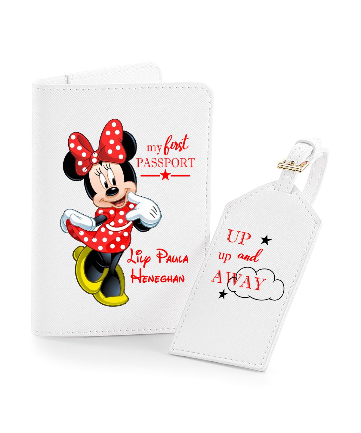 Mini Mouse Passport, Personalised Gift