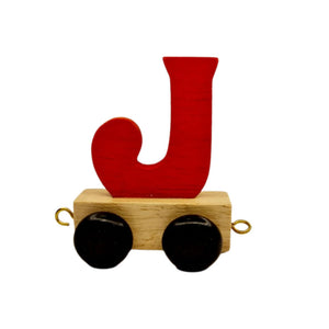 Colour Wooden Train and Track, Personalised Gift