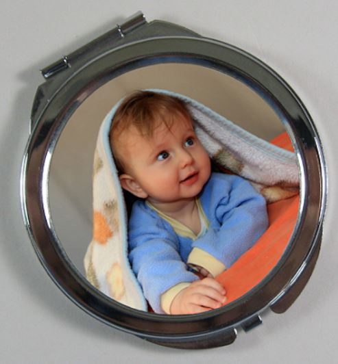 Personalised Compact Mirror - Personalise It