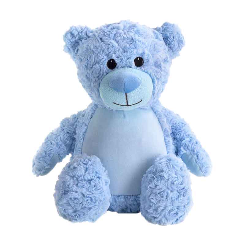 sky blue teddy bear soft toys