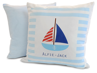 Personalised Valentine Presents Soft Velour Cushion Personalise It