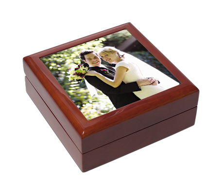 Square Keepsake/Jewellery Box, Personalised Gift