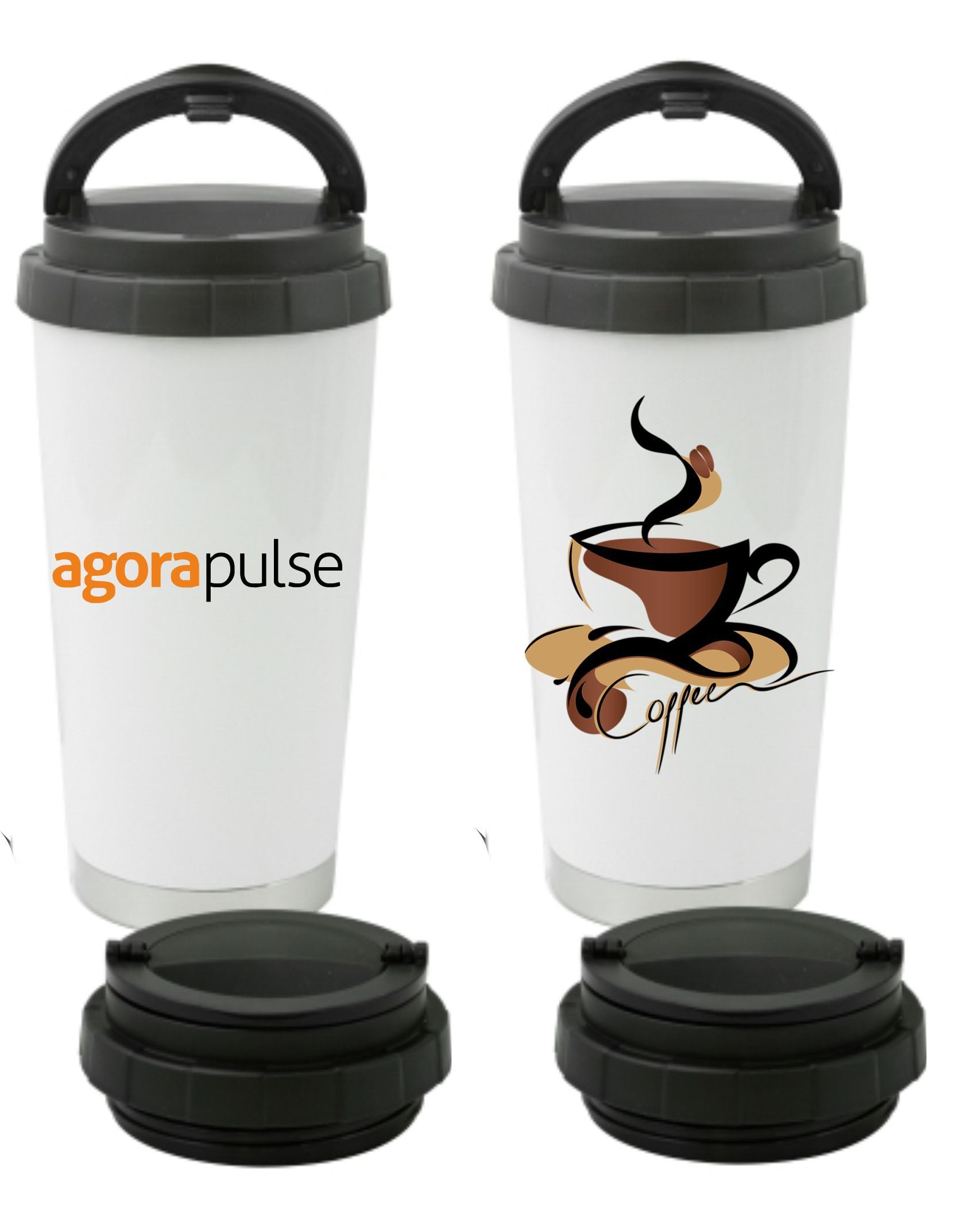 AgoraPulse Thermos Coffee Cup