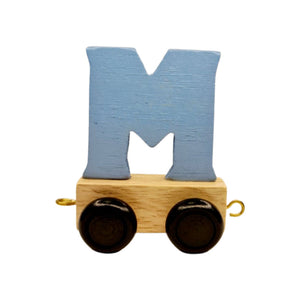 Colour Wooden Train and Track, Personalised Gift