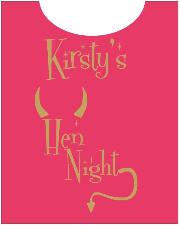 Devil Hens T-Shirt, Personalised Gift - Personalise It