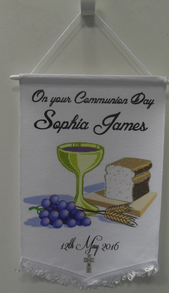 Communion Pennant - Personalise It