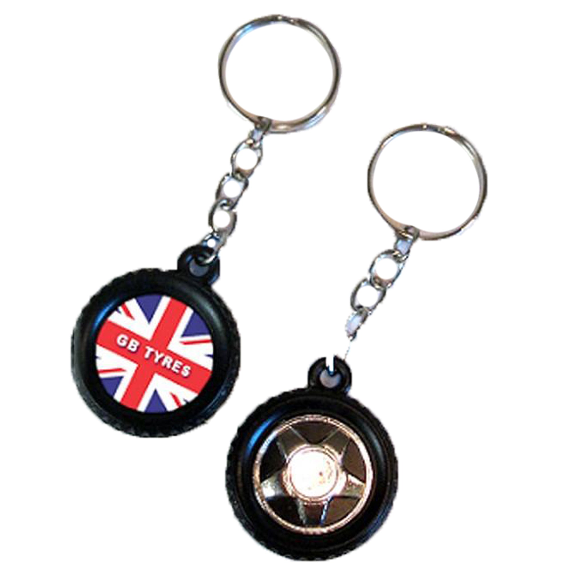 Wheel Keyring - Personalise It