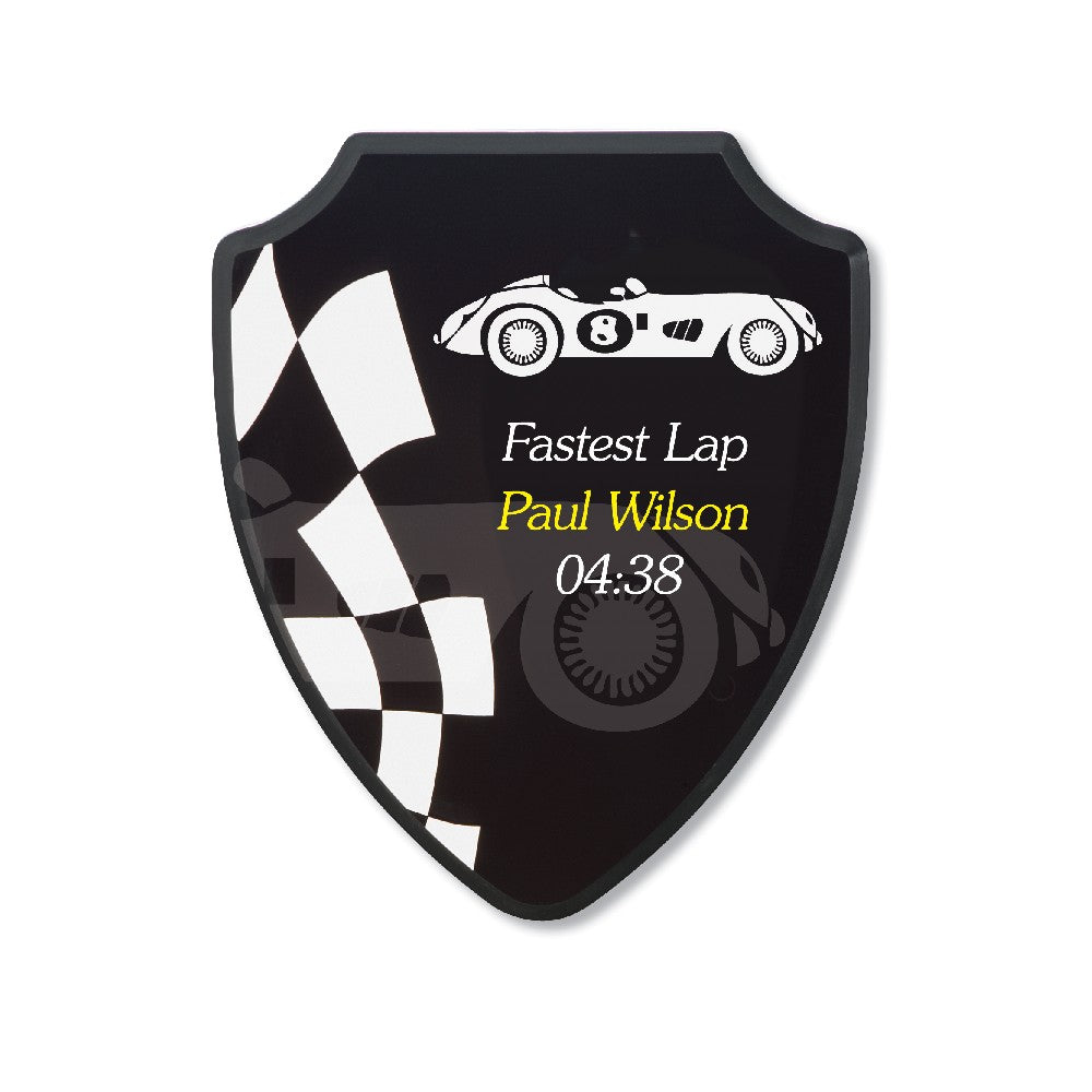 Shield Shape Photo Plaque - Personalise It