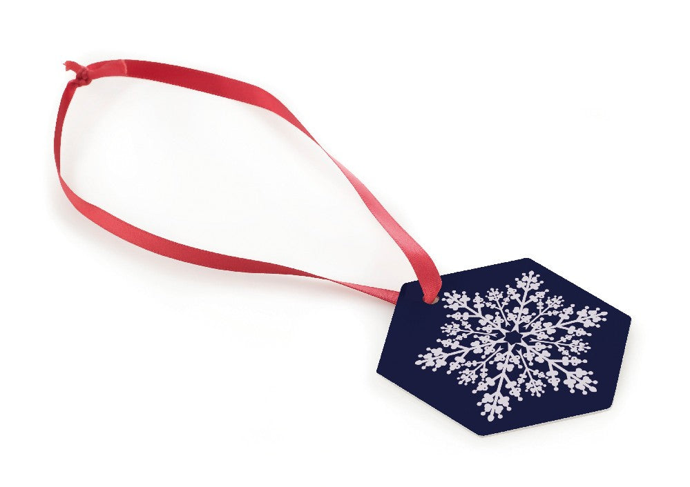 This Christmas decoration will make a lovely gift or keepsake. This decoration comes with ribbon ready to hang.