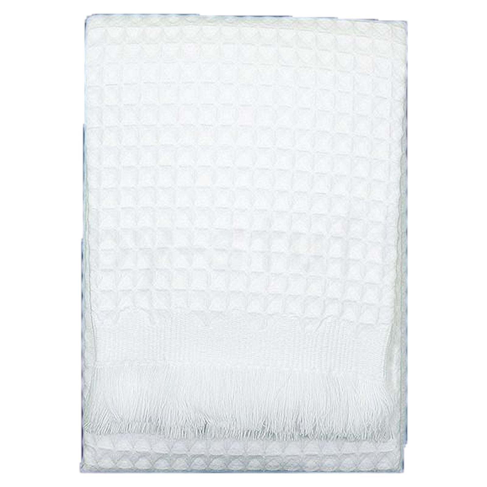 Waffle Christening Blanket/Shawl - Personalise It